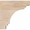 Ekena Millwork Pescadero Smooth Rafter Tail, Douglas Fir, 3 1/2"W x 12"H x 12"L RFT04X12X12PEC00SDF - alternate 2